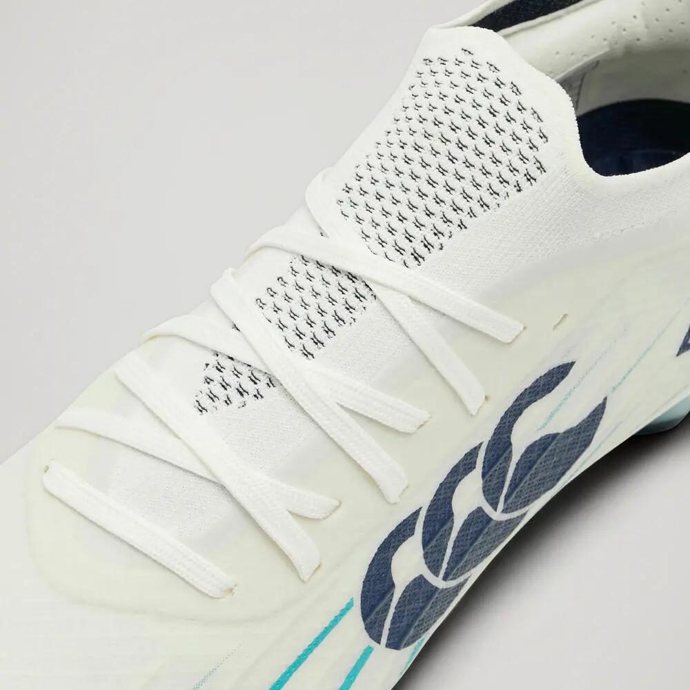 Chuteiras de rugby Canterbury Speed Falcon 2.0 Elite FG Brancas 7/9