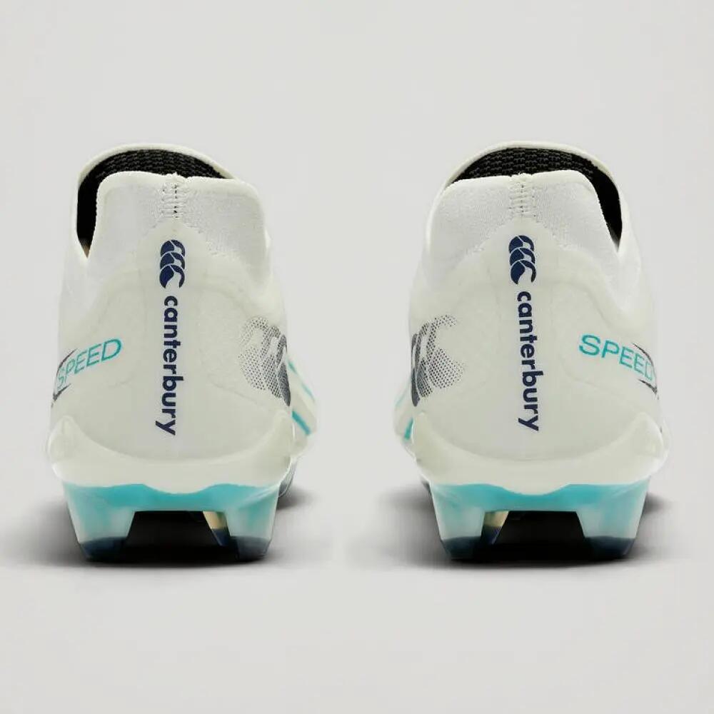 Chuteiras de rugby Canterbury Speed Falcon 2.0 Elite FG Brancas 5/9