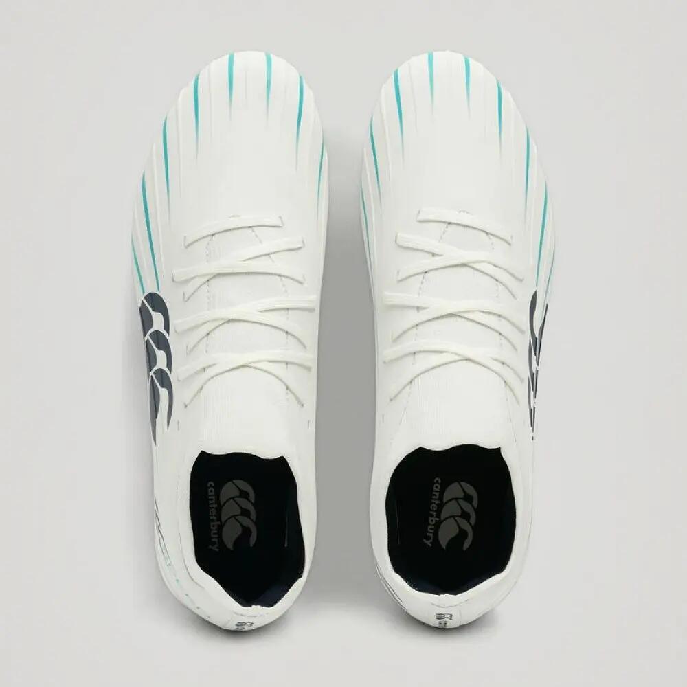 Chuteiras de rugby Canterbury Speed Falcon 2.0 Elite FG Brancas 4/9