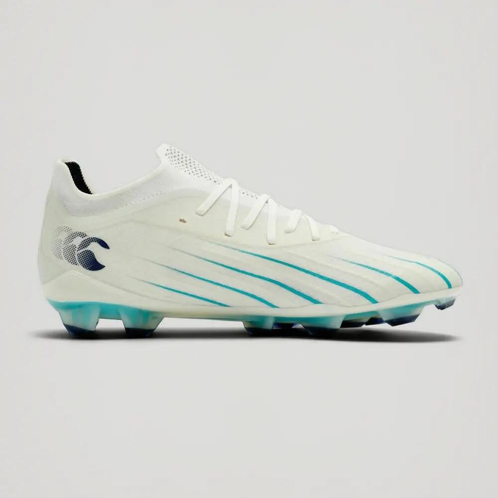 Chuteiras de rugby Canterbury Speed Falcon 2.0 Elite FG Brancas 3/9