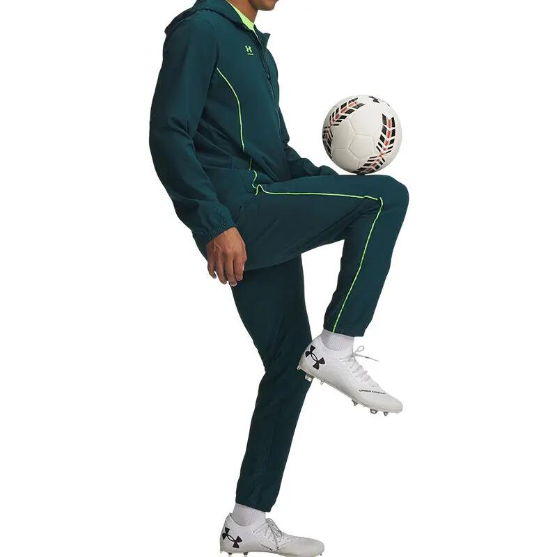 Zestaw dresowy Under Armour Challenger Pro Zielony 2/6