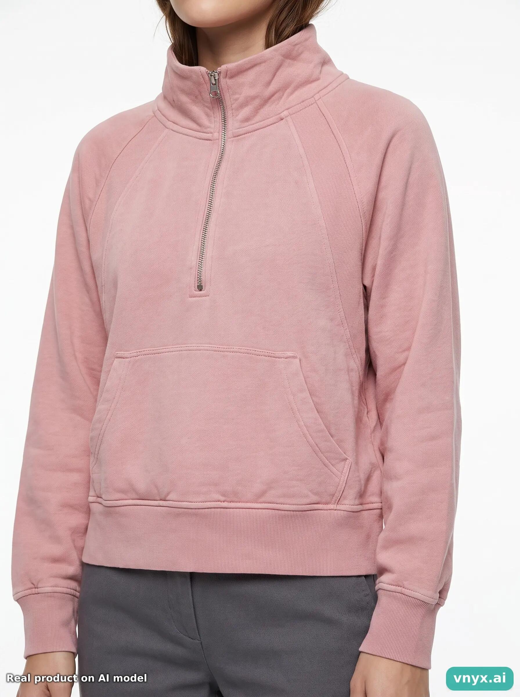 Second Life - Vintage GAP Pink Sweatshirts Women M 5/5