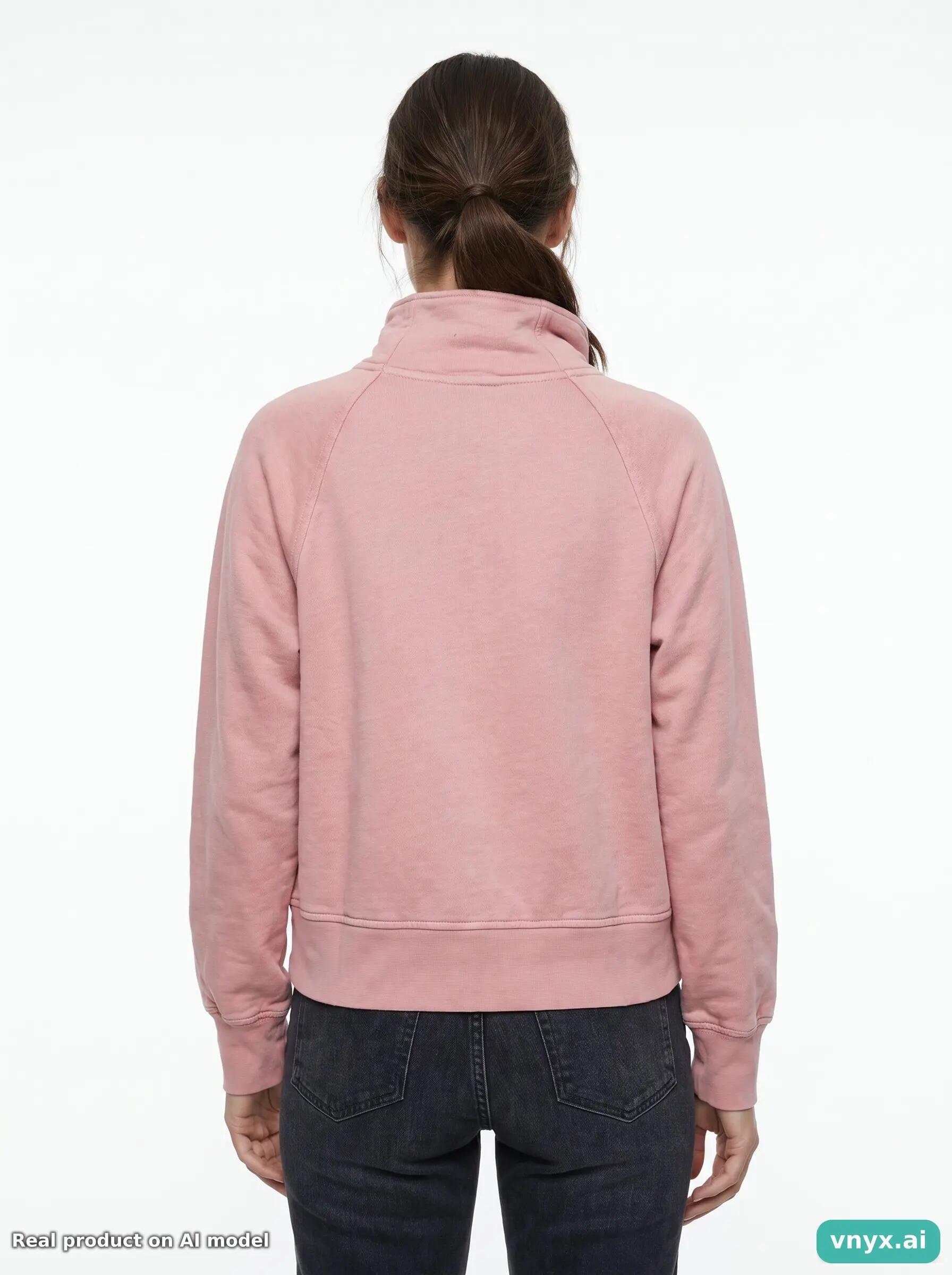Second Life - Vintage GAP Pink Sweatshirts Women M 4/5