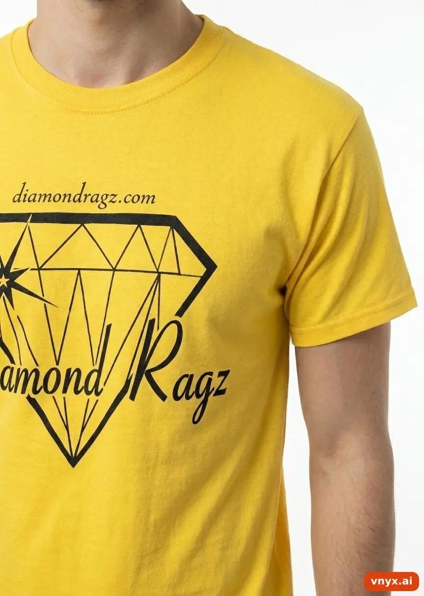 Second Life - Vintage Gildan Yellow T-Shirts Men S 4/5
