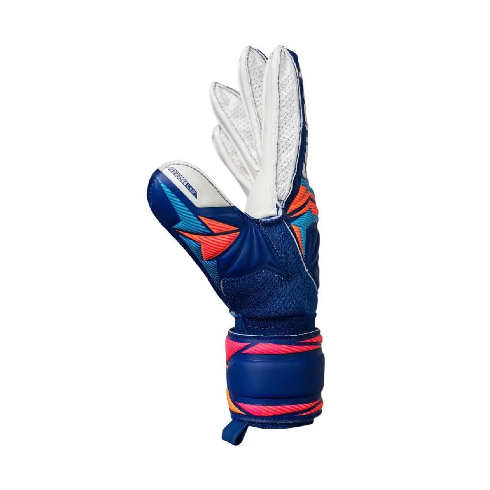 Guanti Da Portiere Portiere Bambini Reusch Attrakt Infinity Blu 3/4
