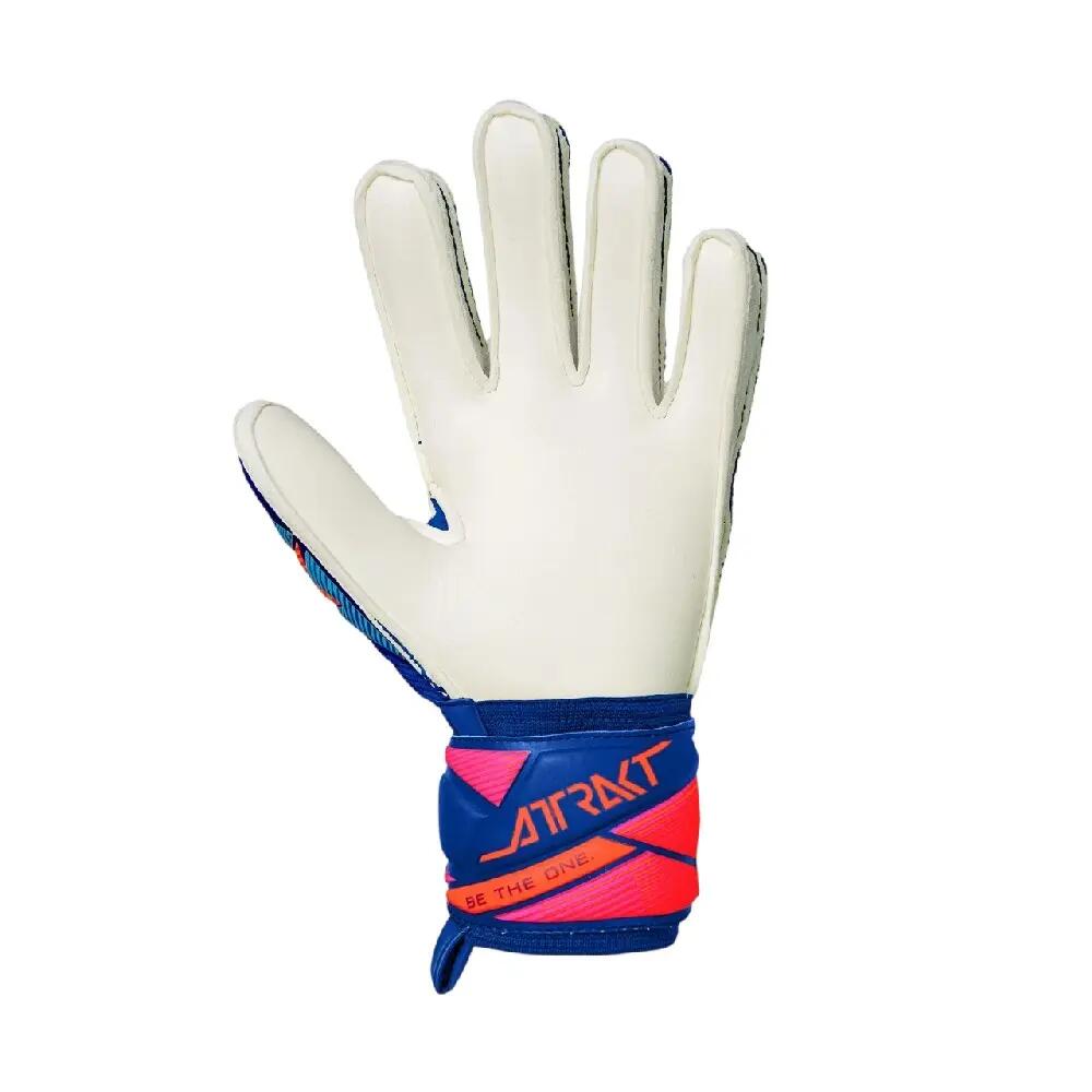 Guanti Da Portiere Portiere Bambini Reusch Attrakt Infinity Blu 2/4
