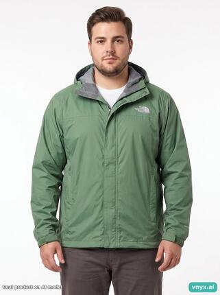 Second Life - Vintage The North Face Olive Windbreaker Men L