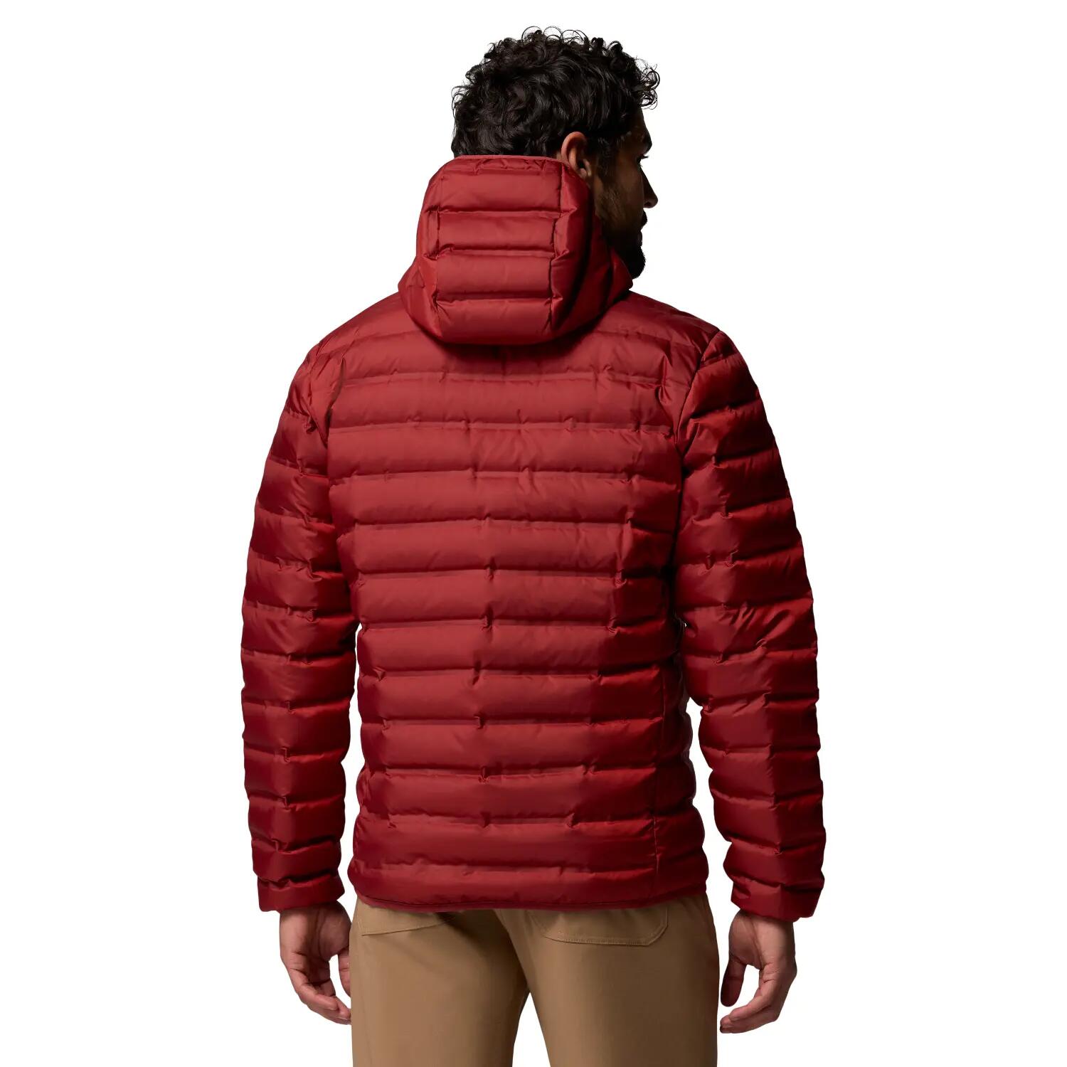 Męska kurtka zimowa Lake 22 II Down Hooded Jacket 3/4