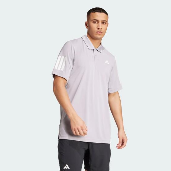 Club Tennis 3-Streifen Poloshirt