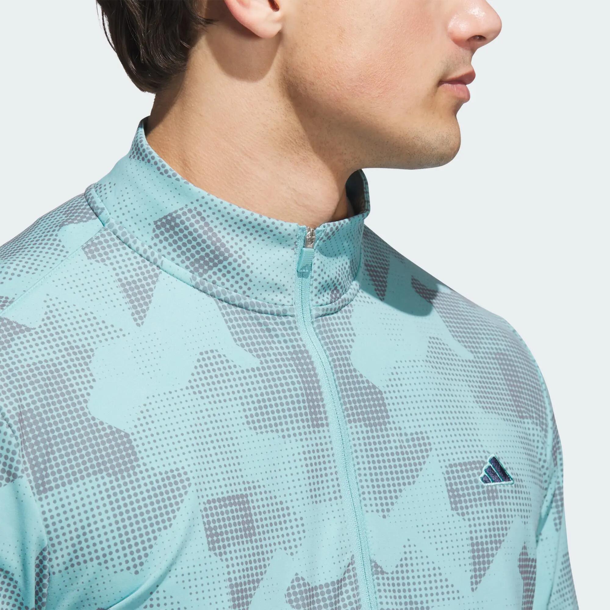 Mikina Go-To Printed Quarter-Zip 4/5