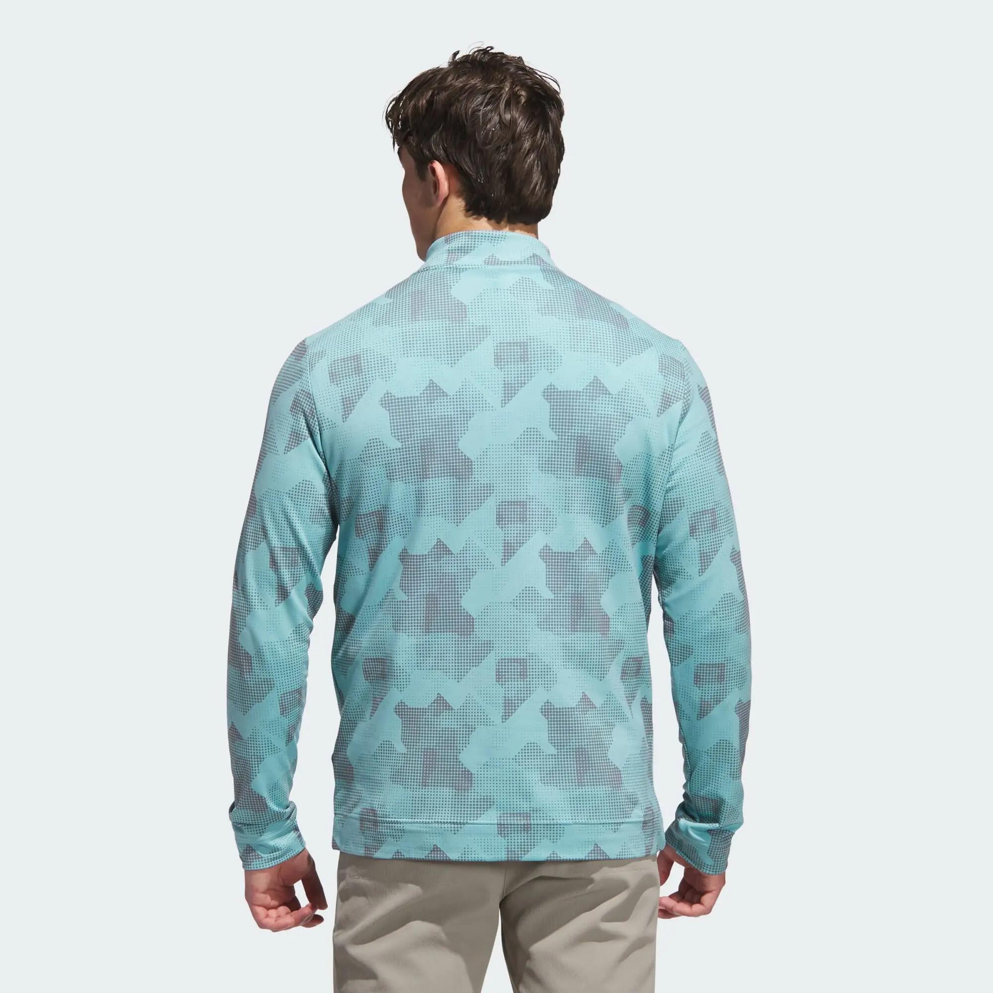 Mikina Go-To Printed Quarter-Zip 3/5