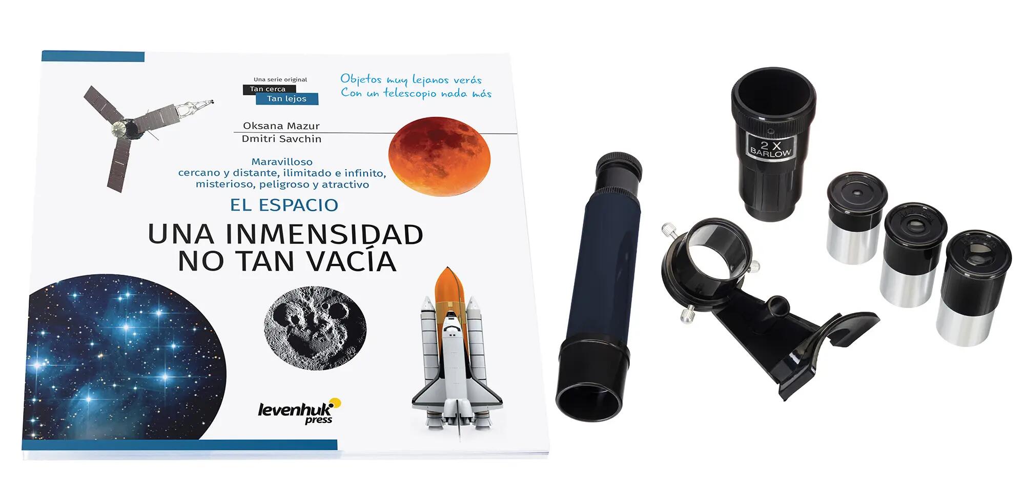 Telescopio riflettore – Astronomia – Newtoniano Levenhuk Discovery Spark 767 AZ 3/10