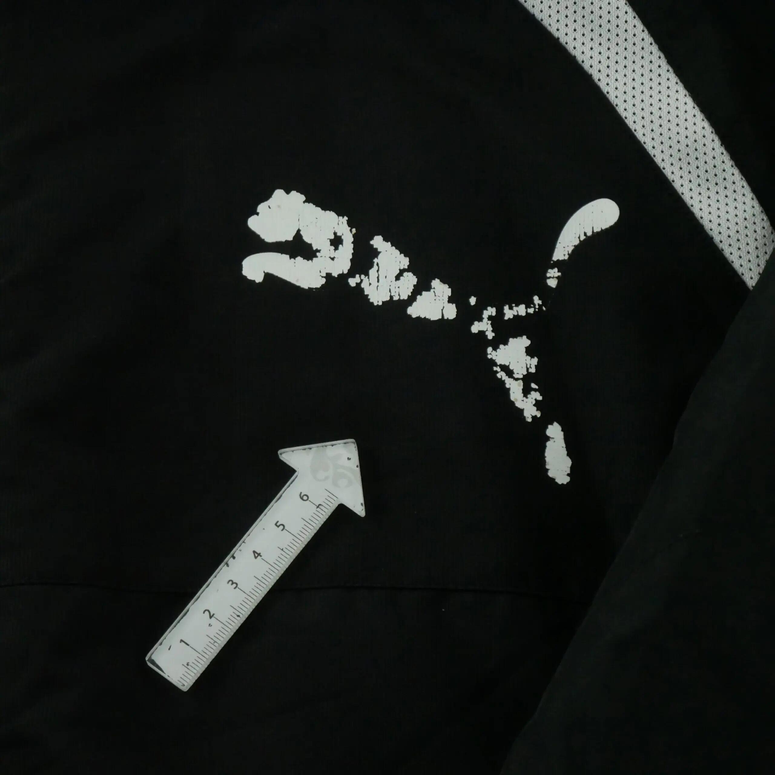 Second life - Parka męska o prostym kroju czarna - Stan dobry 7/11