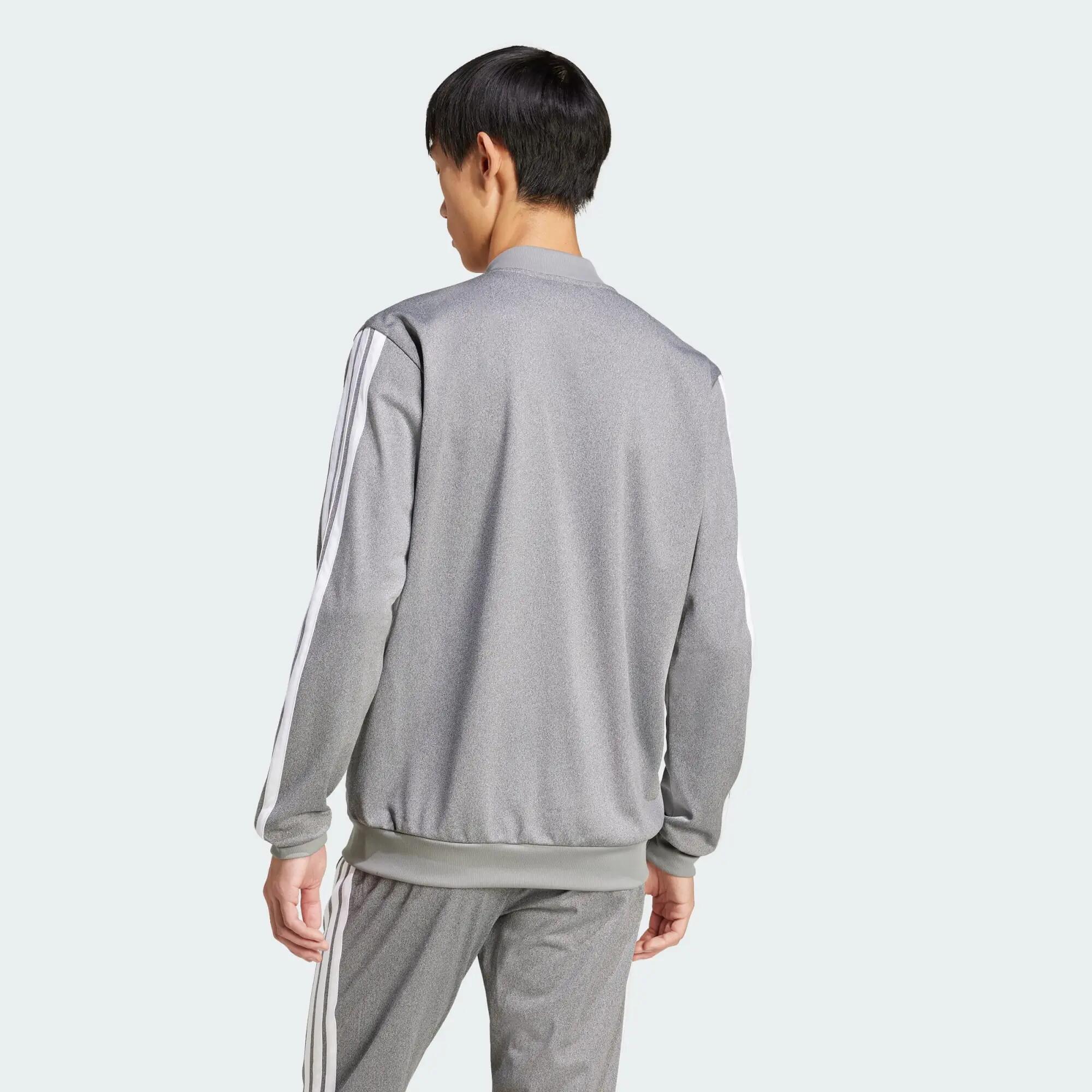 Veste de survêtement maille chinée coupe standard 3/5