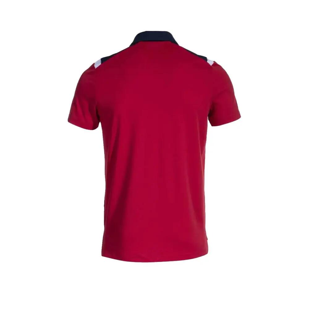 Pólo M/c Futebol Homem Joma Toledo Vermelho 2/4