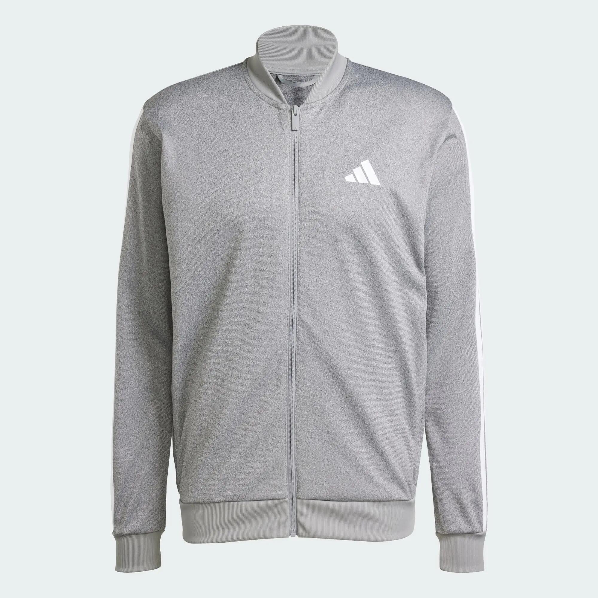 Veste de survêtement maille chinée coupe standard 2/5