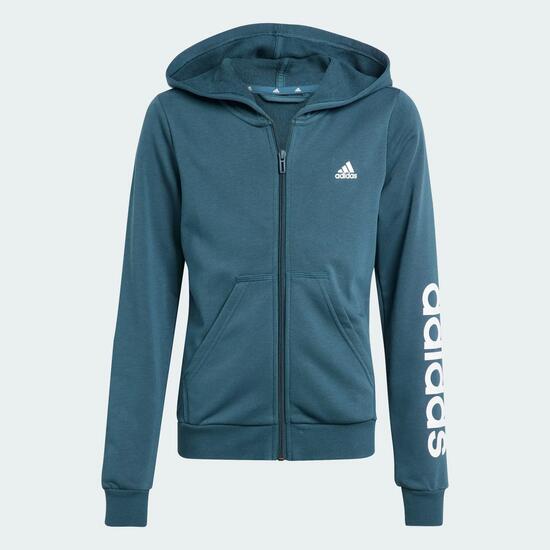 Essentials Linear Logo Kapuzenjacke