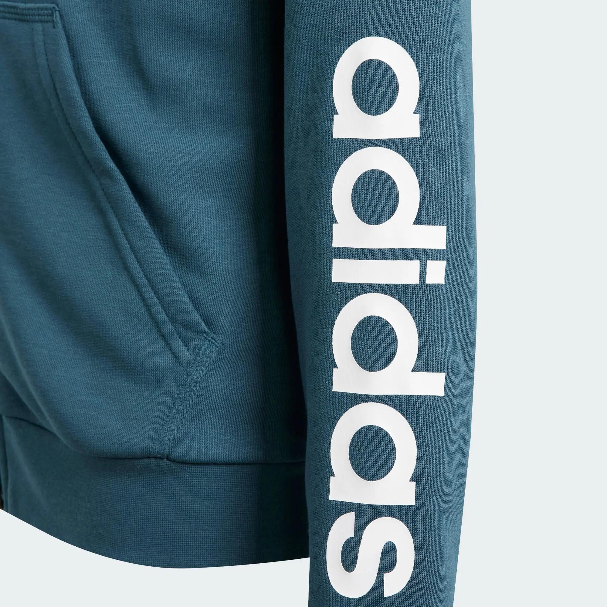Veste à capuche Essentials Linear Logo Full-Zip 2/5