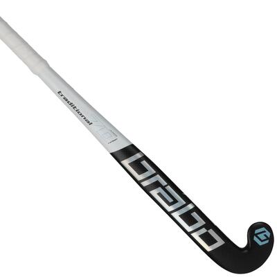 Brabo it traditional carbon 70 lb bk/bl senior indoor hockeystick