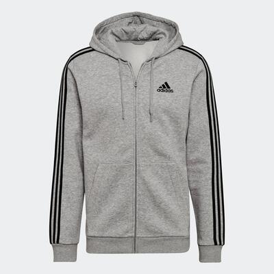 Essentials fleece 3-stripes ritshoodie