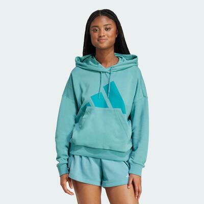 Essentials big logo french terry loose hoodie