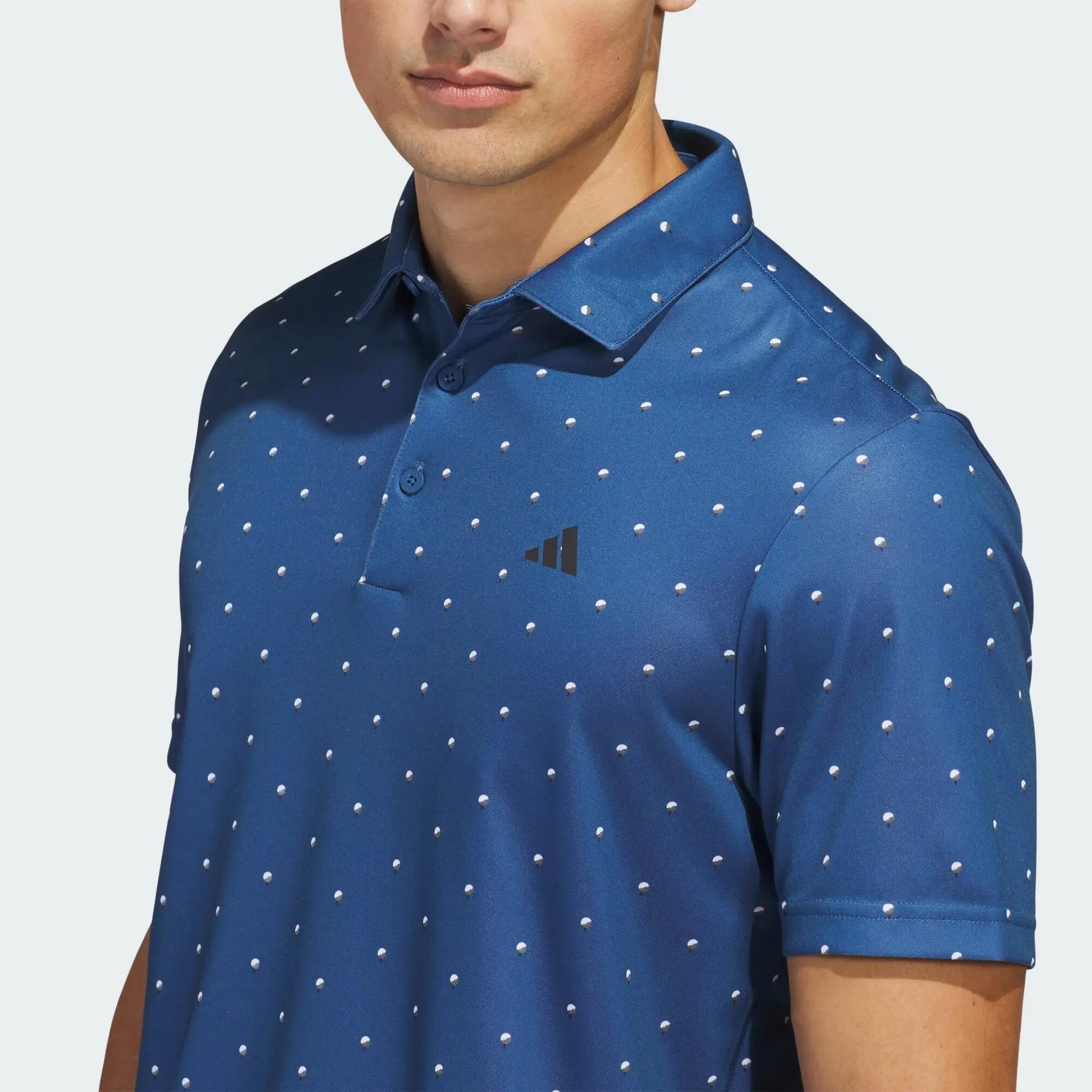 PERFORMANCE PRINTED POLOSHIRT 4/5