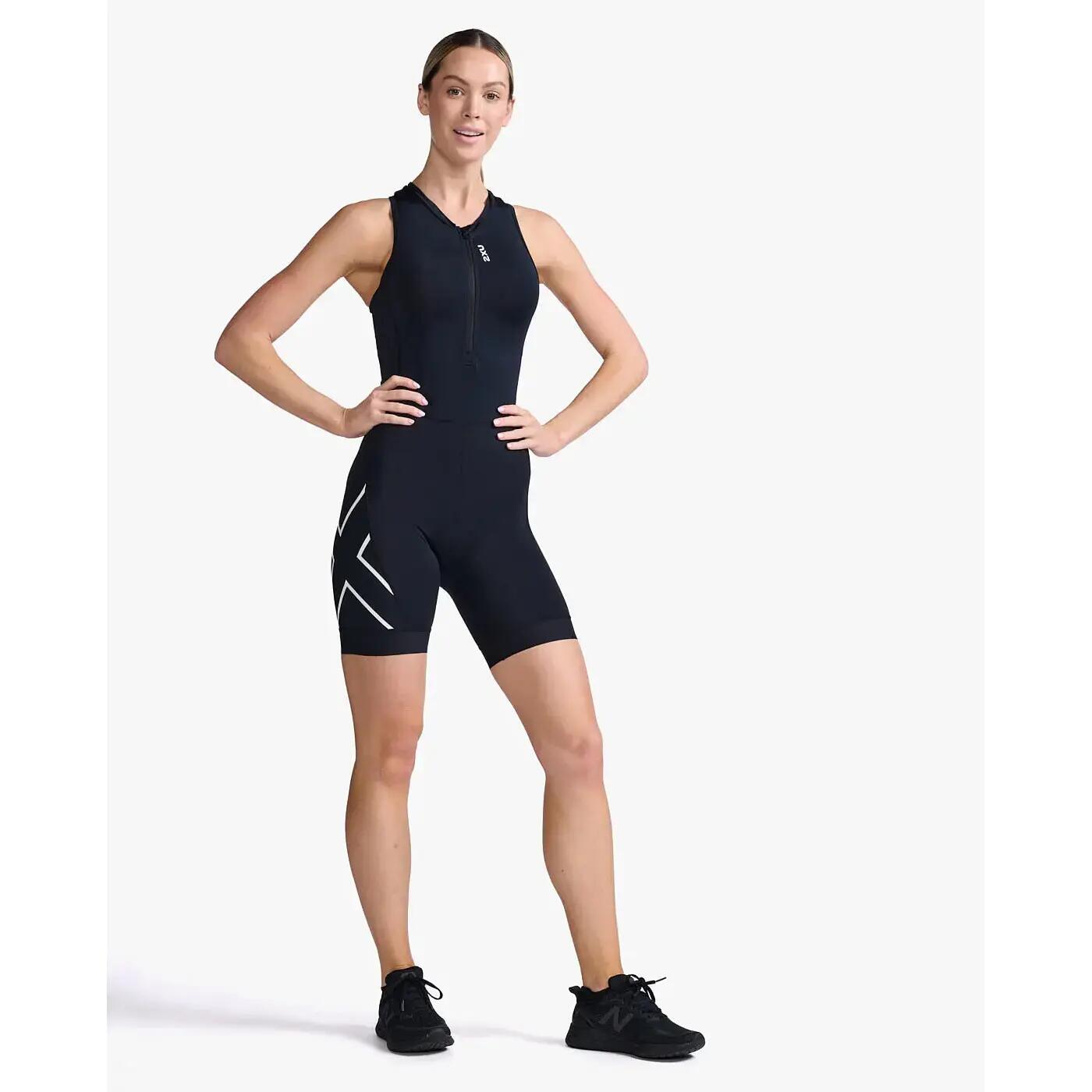 Ärmelloser Dreifunktionsanzug Damen 2XU Core 2/3