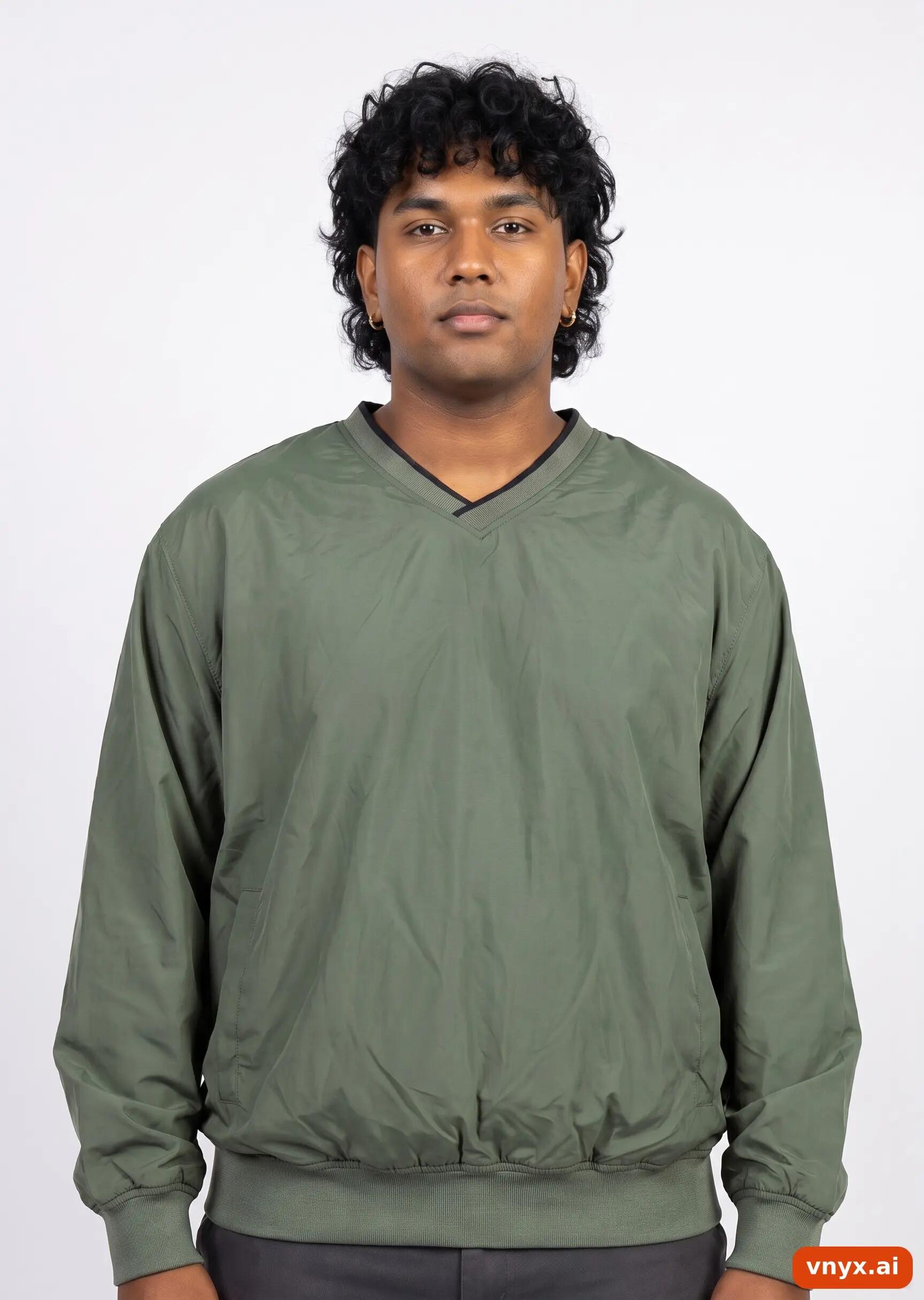 Second Life - Vintage Cabela's Olive Windbreaker Men L 5/5