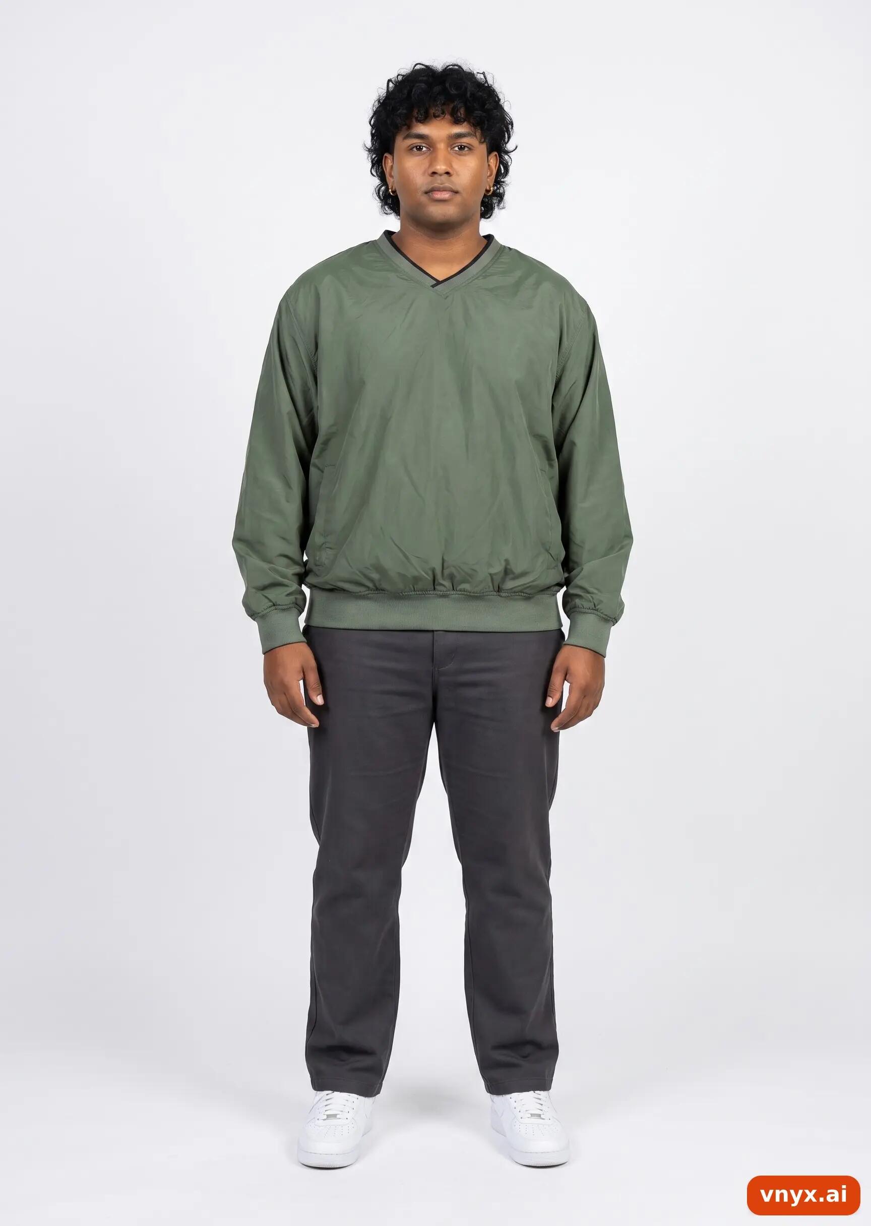 Second Life - Vintage Cabela's Olive Windbreaker Men L 3/5