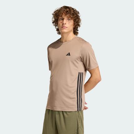 WORKOUT ESSENTIALS BASE 3-STRIPES T-SHIRT