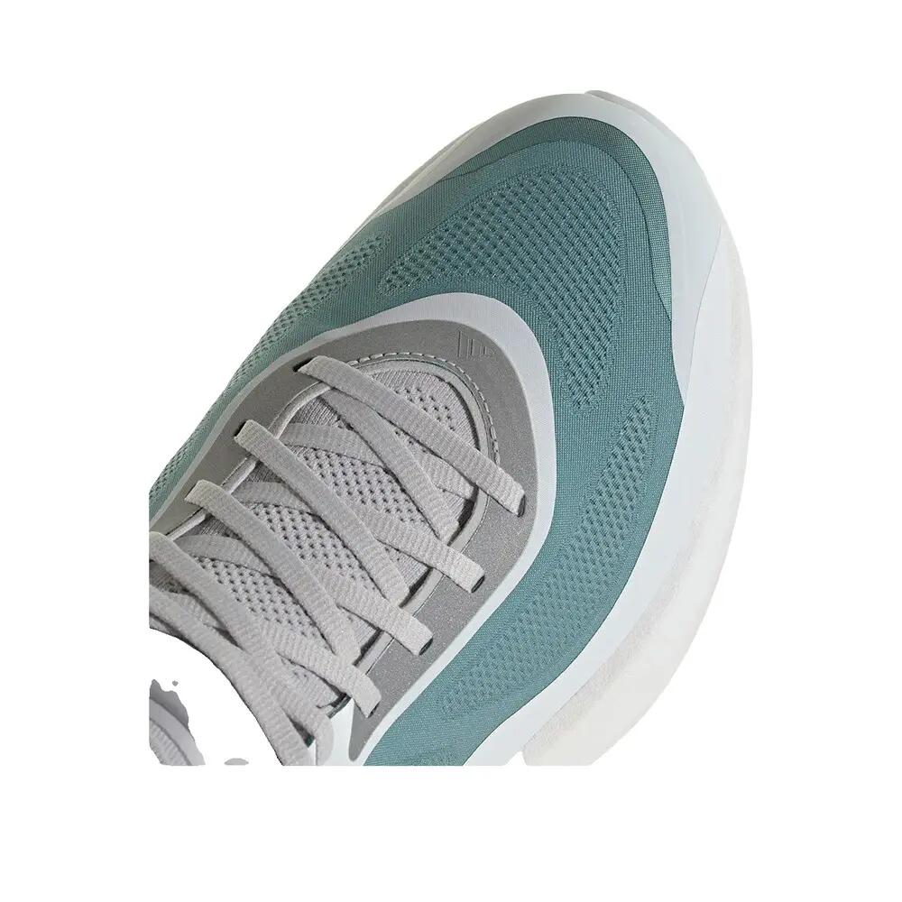 Chaussures de course Adidas Hyperboost Run Blanc/Pétrole/Rouge 7/8