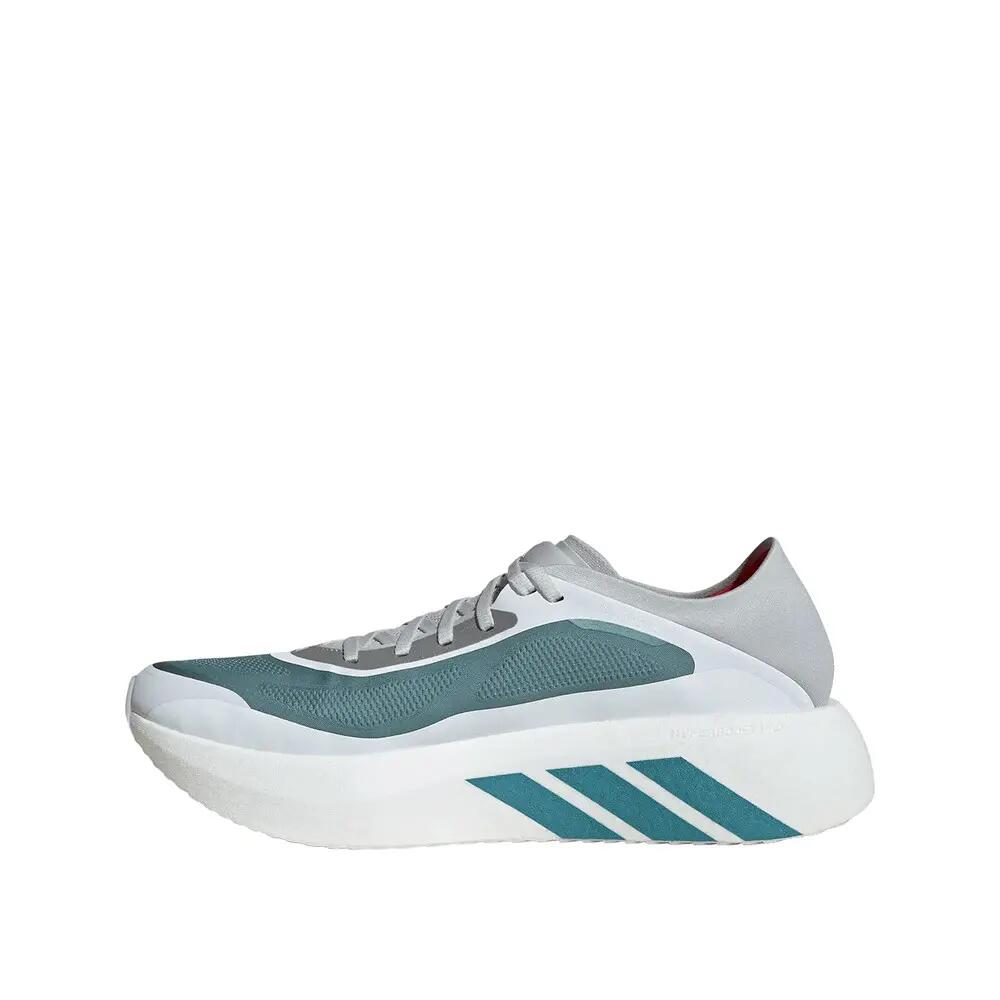 Chaussures de course Adidas Hyperboost Run Blanc/Pétrole/Rouge 3/8