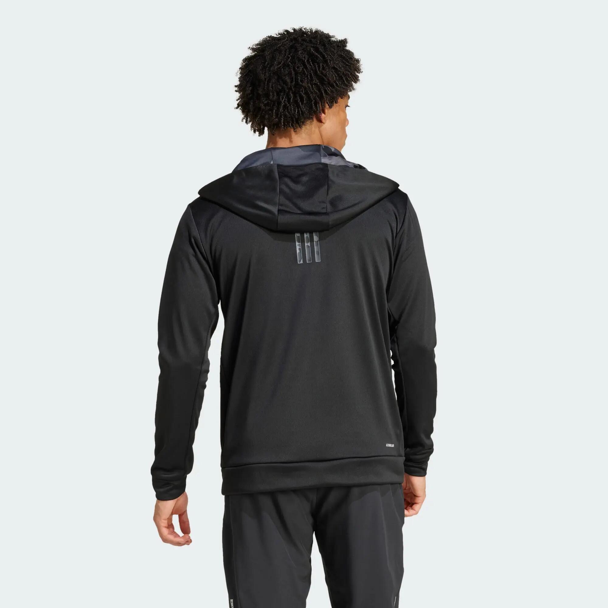 Train Essentials Camo Kapuzenjacke 3/5