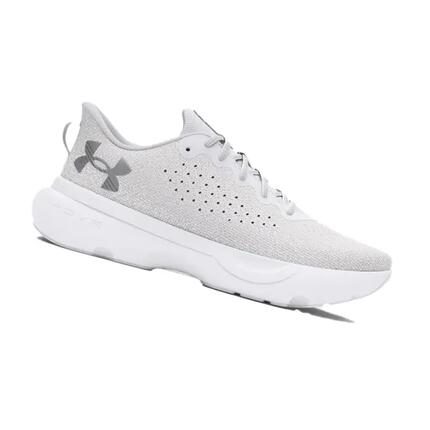 Chaussures running femme - W INFINITE - blanc/argent