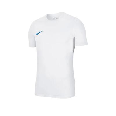 T-shirt nike park viii man wit/blauw koninklijk