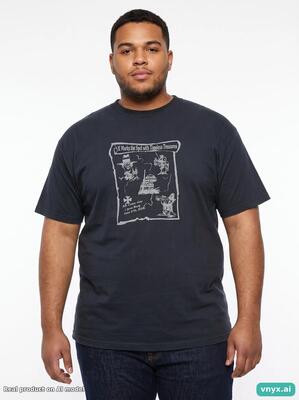 Second life - vintage fruit of the loom black t-shirts men xl