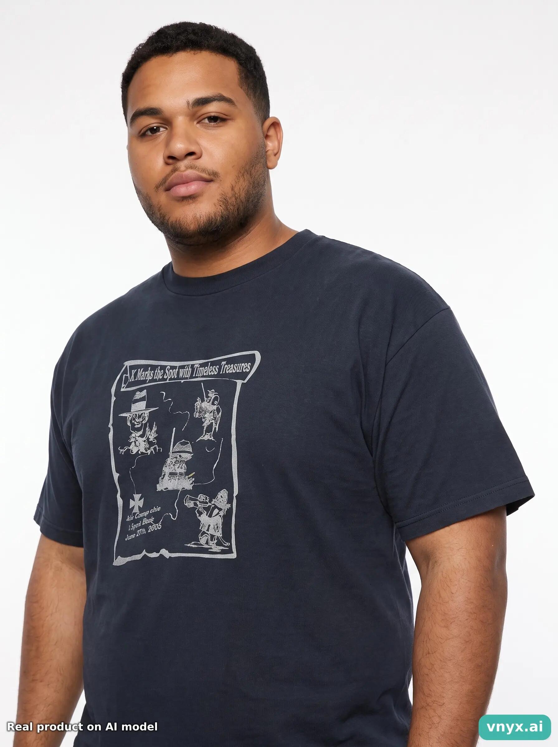 Second Life - Vintage Fruit of the Loom Black T-Shirts Men XL 5/5