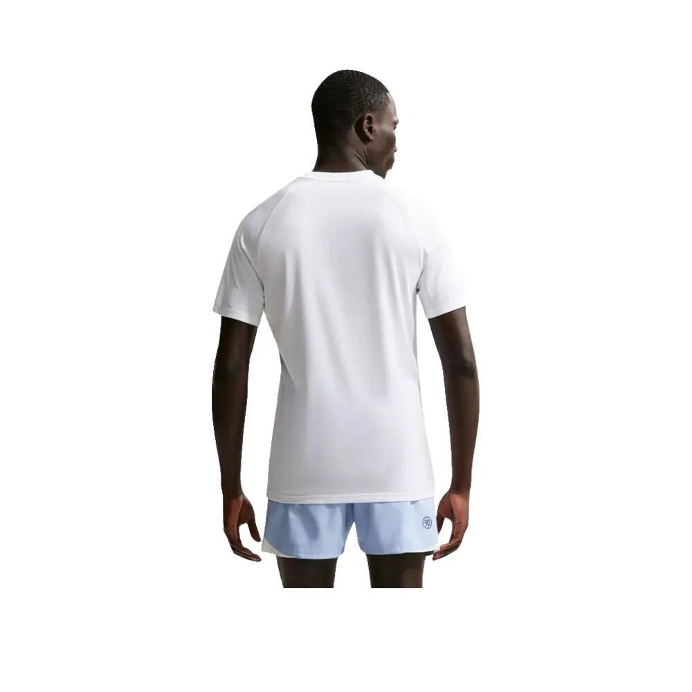 Koszulka Nike Park VIII Mężczyźni Biała/Niebieska Królewska 3/4