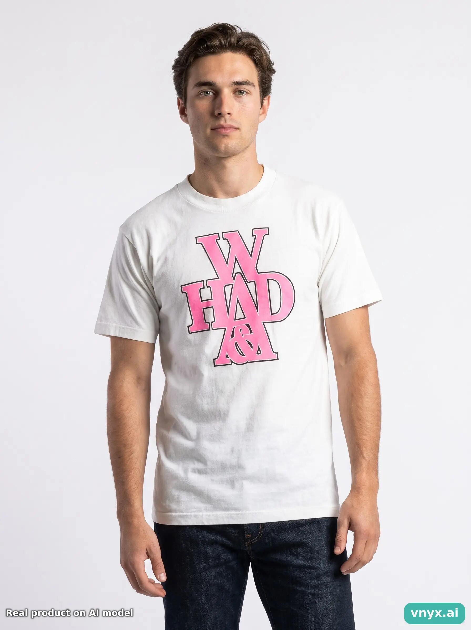 Second Life - Vintage Fruit of the Loom White T-Shirts Men M 1/5