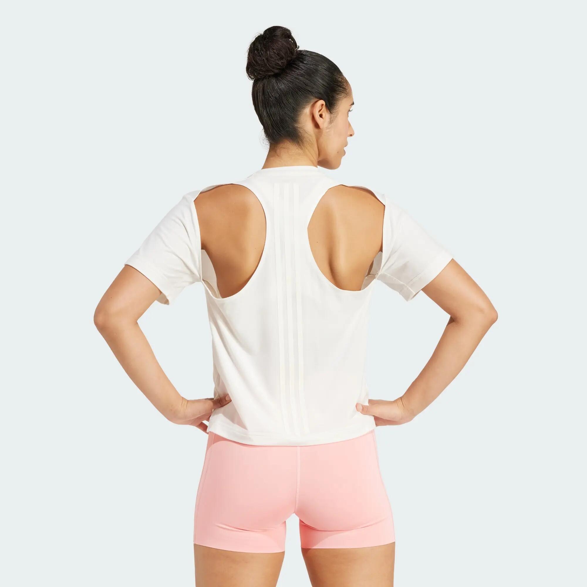 T-shirt PrimeLift Back-Cutout 3-Stripes 3/5