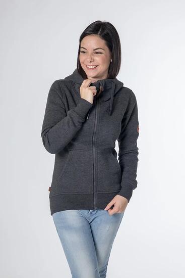Femme - Loisirs - Veste sweat à capuche - YASMIN A