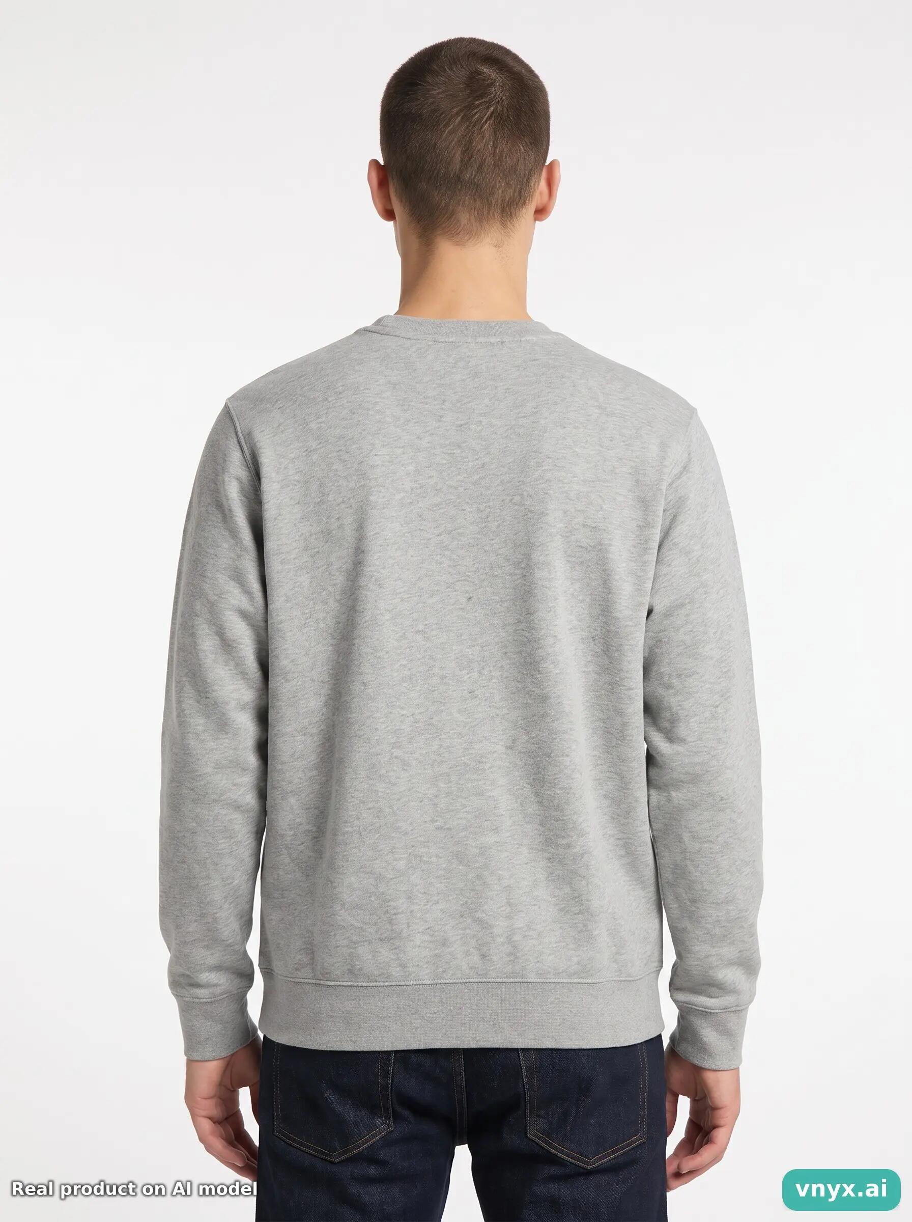 Second Life - Vintage Nike Grey Sweatshirts Men S 4/5