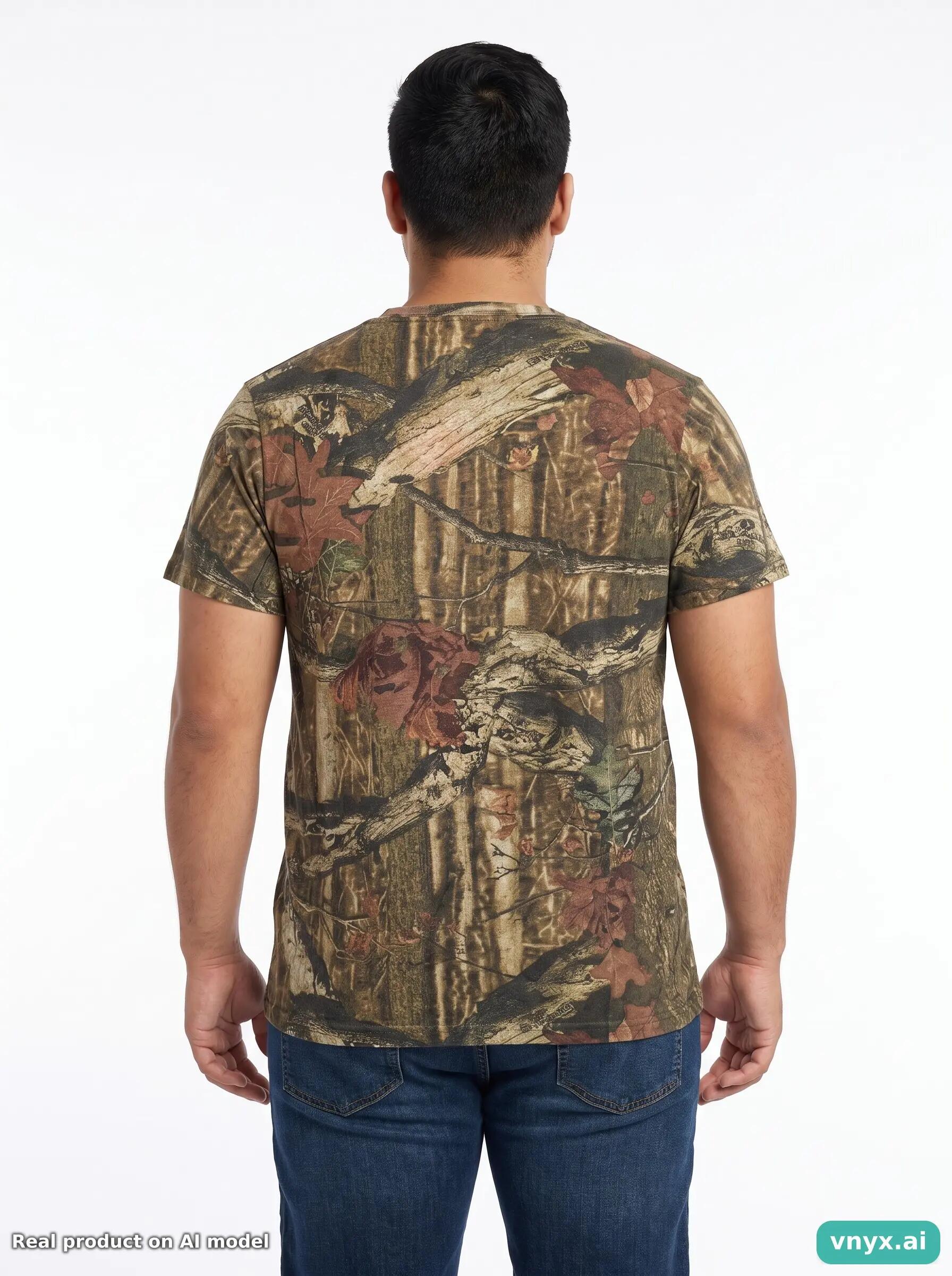 Second Life - Vintage Mossy Oak Brown T-Shirts Men L 5/5