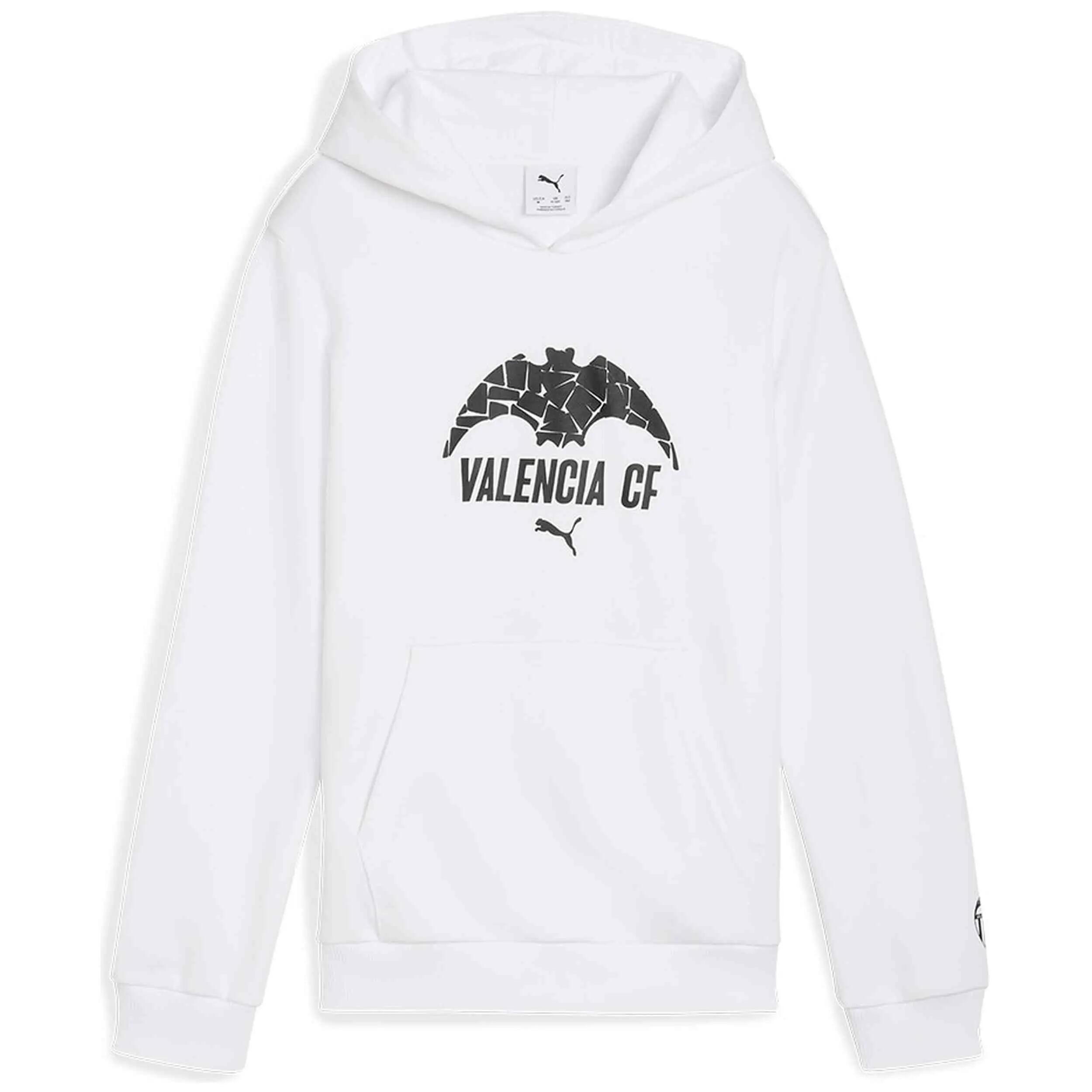 Hoodie Puma model Valencia CF ftblCULTURE Jr voor unisex jongens 5/5