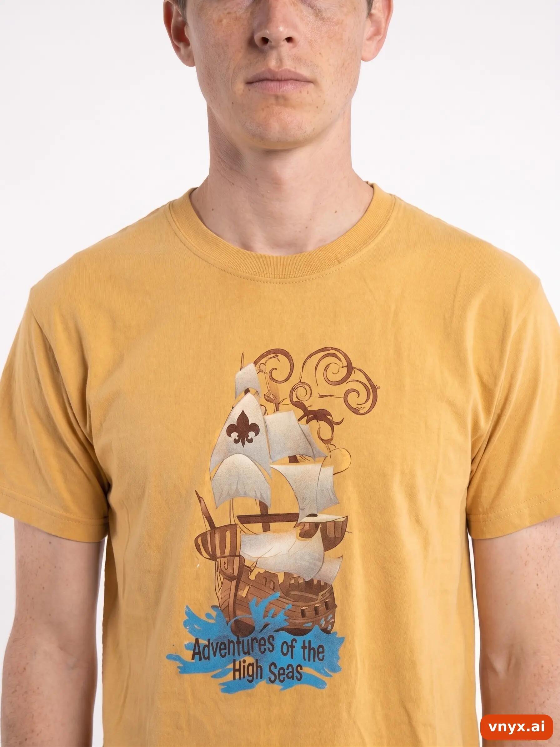 Second Life - Vintage Gildan Yellow T-Shirts Men S 5/5
