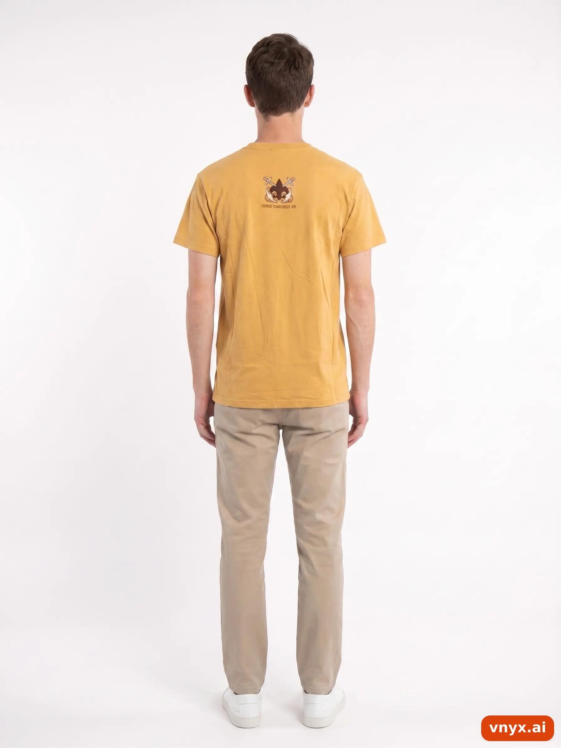 Second Life - Vintage Gildan Yellow T-Shirts Men S 4/5