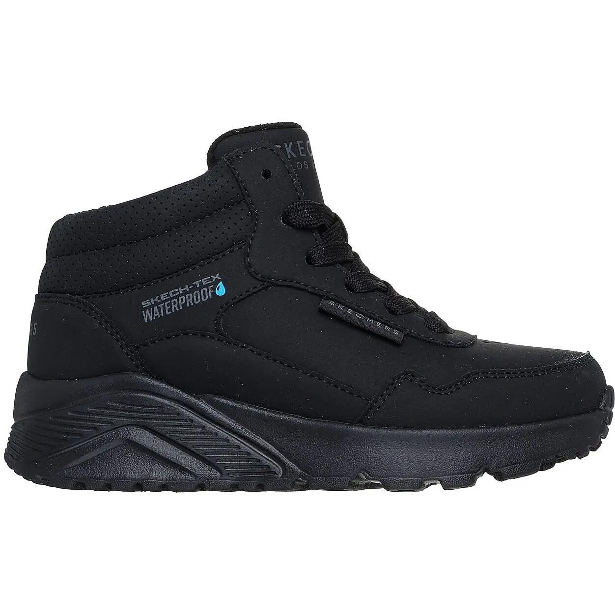 Gyerek Sportcipő, szintetikus anyag - Skechers Uno Lite - Aqua Ave 3/5