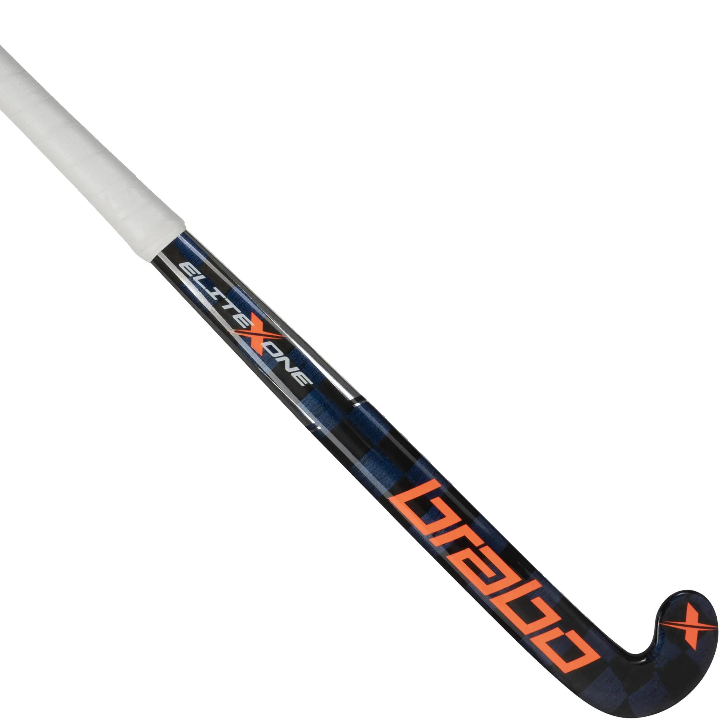 Brabo IT Elite 1 Forged Carbon LB Bl/Or Senior Indoor Stick de Hockey 1/1