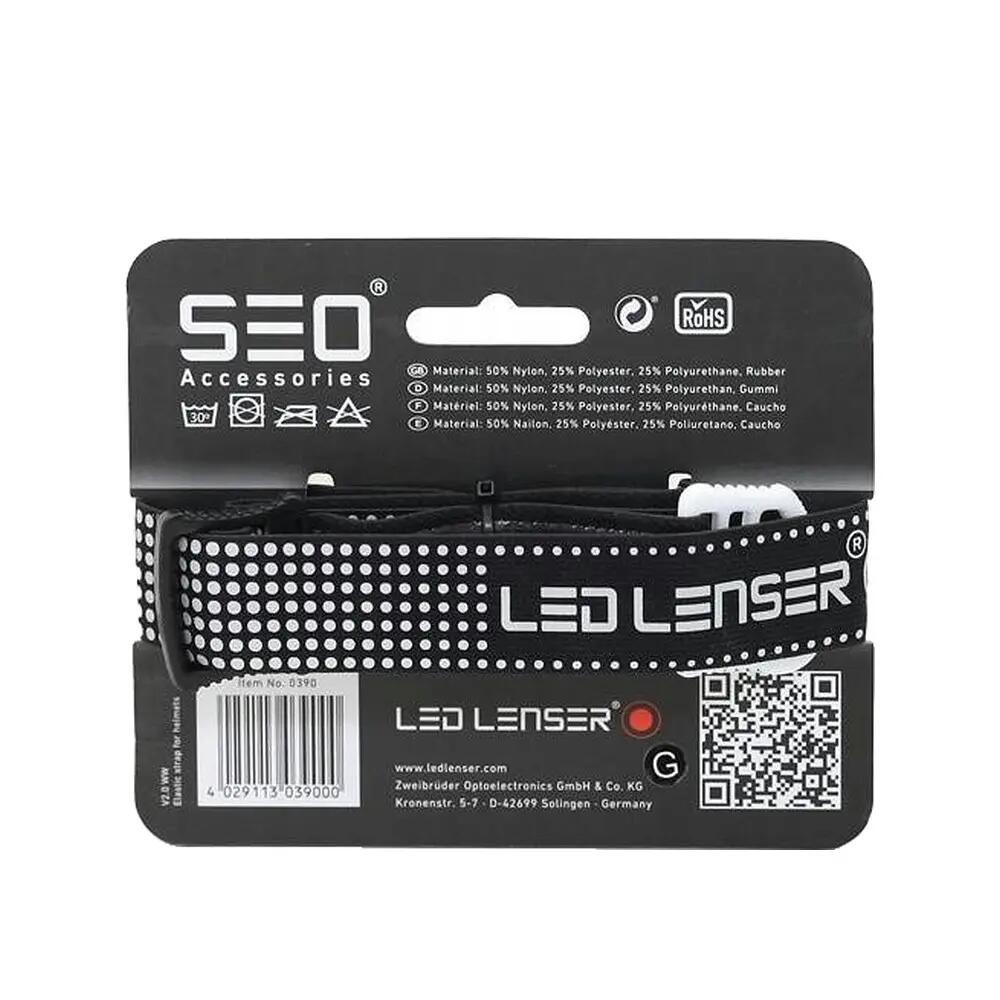 Lampe frontale Led Lenser 0390 Noir/Blanc 5/7