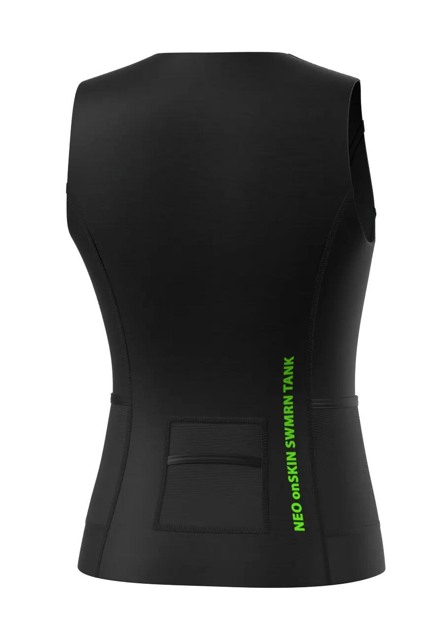 Damen - Freiwasserschwimmen - Neopren-Tanktop - schwarz 2/5
